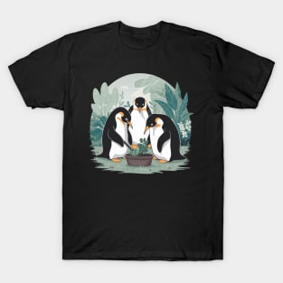 Penguin Gardening T-Shirt